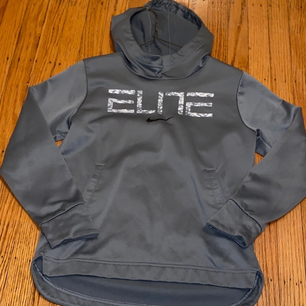 Nike Gray Elite Hoodie